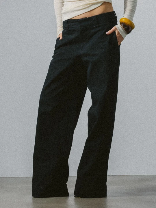 jeansowe spodnie z srednim stanem