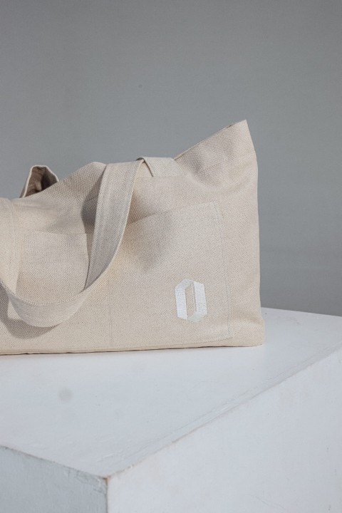 duza materialowa torba