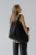 czarna bawelniana torba shopper