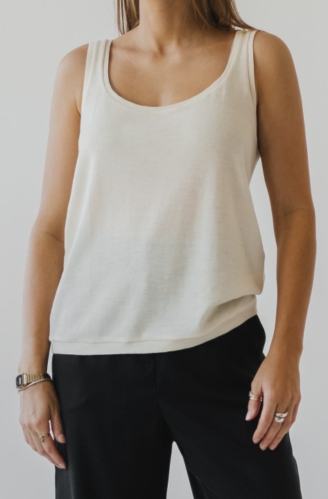 welnina bluzka na ramiaczka