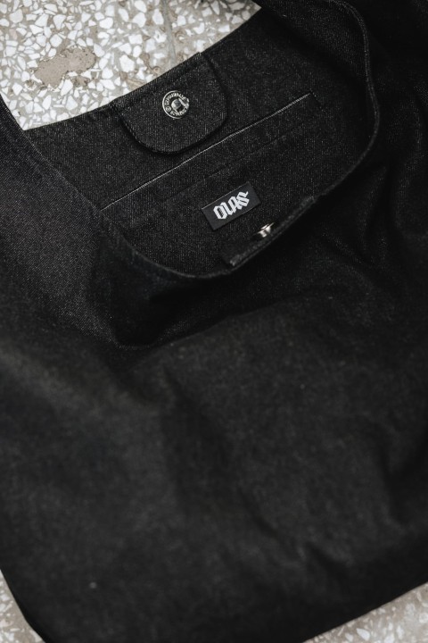 jeansowa shopper worek