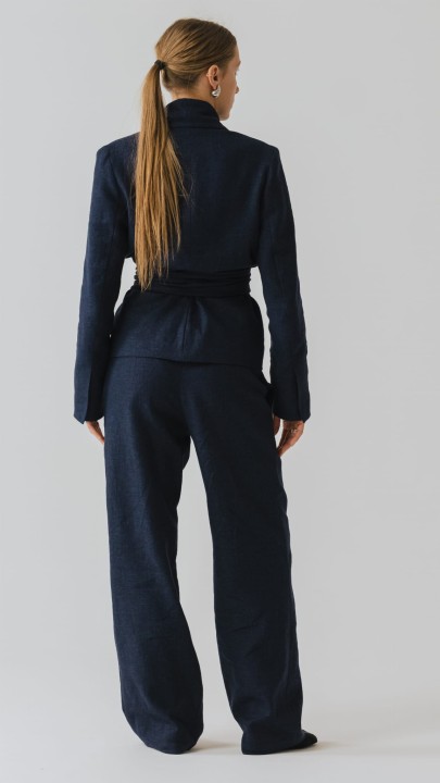 lniany garnitur kimono