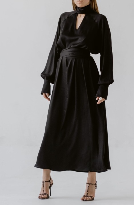 czarna sukienka na wesele