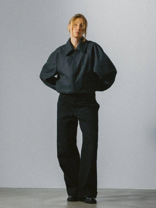 grafitowa_welniana_kurtka_damska